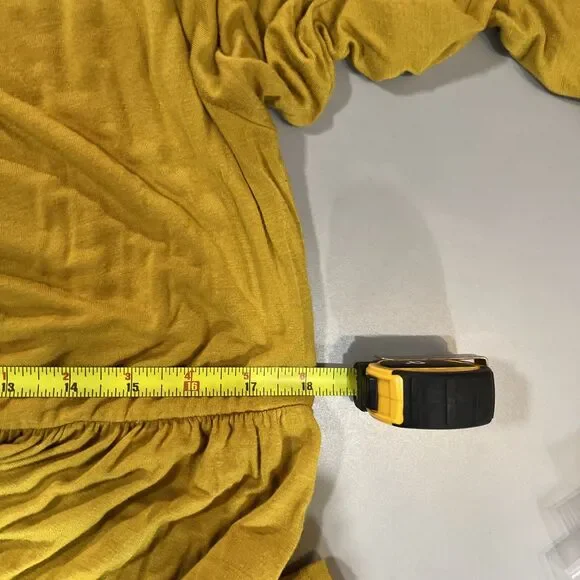 Bellamie Maxi Dress Women's Size Small Extra Long Sleeve Stretch - Picture 5 of 8